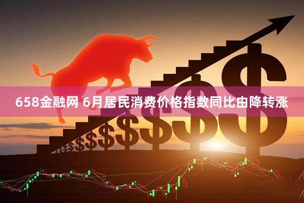 658金融网 6月居民消费价格指数同比由降转涨